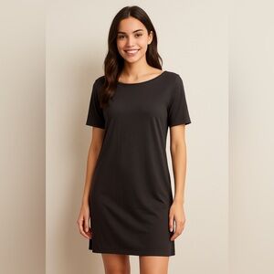 ATM 100% cotton dress with pockets